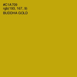 #C1A709 - Buddha Gold Color Image